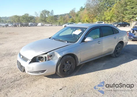 2007 Chevrolet Impala Lt z USA, uszkodzony, nr VIN 2G1WT58N679248485